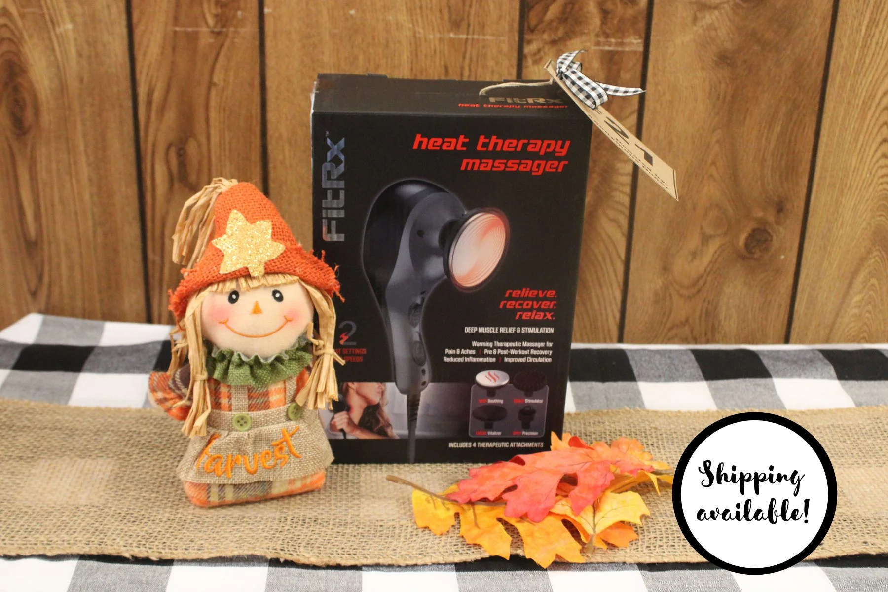 FitRX Heat Therapy Massager